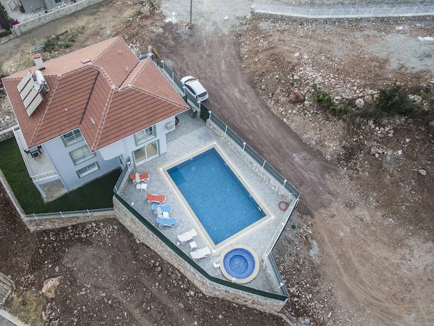 GÜVEN HOMES'TAN FETHİYE FARALYADA SATILIK EŞYALI 5+2 LÜKS VİLLA