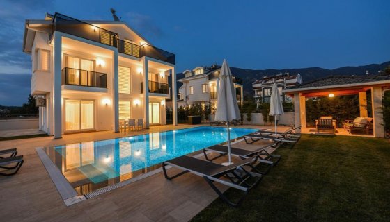 GÜVEN HOMES'TAN ÖLÜDENİZ HİSARÖNÜ MERKEZİ KONUM SATILIK 4+1 LÜKS VİLLA