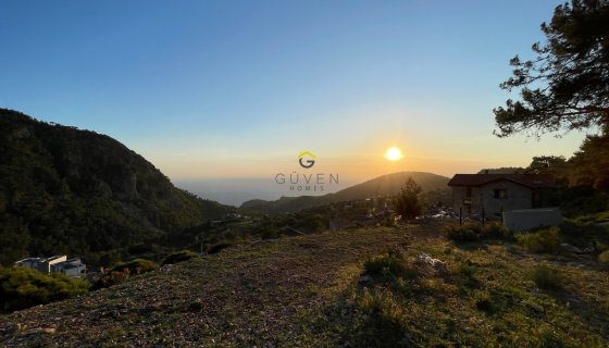 GÜVEN HOMES'TAN FETHİYE KİRME SATILIK MUHTEŞEM DENİZ MANZARALI ARSA